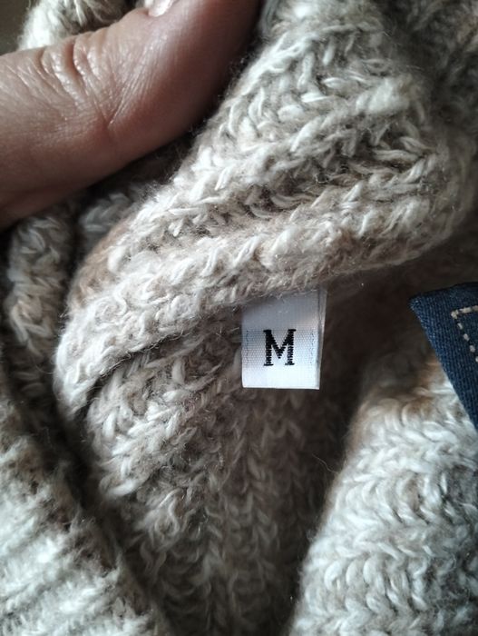 Світер "Trussardi" чоловічий бежевий меланж шерсть