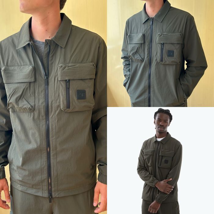 куртка / овершот Overshirt Peaceful Hooligan HAWTHORN Хакі