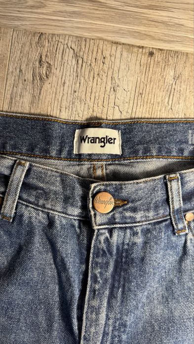 Джинси Wrangler Оригінал (Блакитні / Прямі)