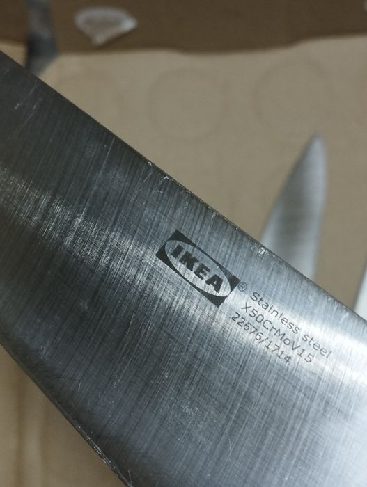 Conjunto 3 facas chef IKEA 365+