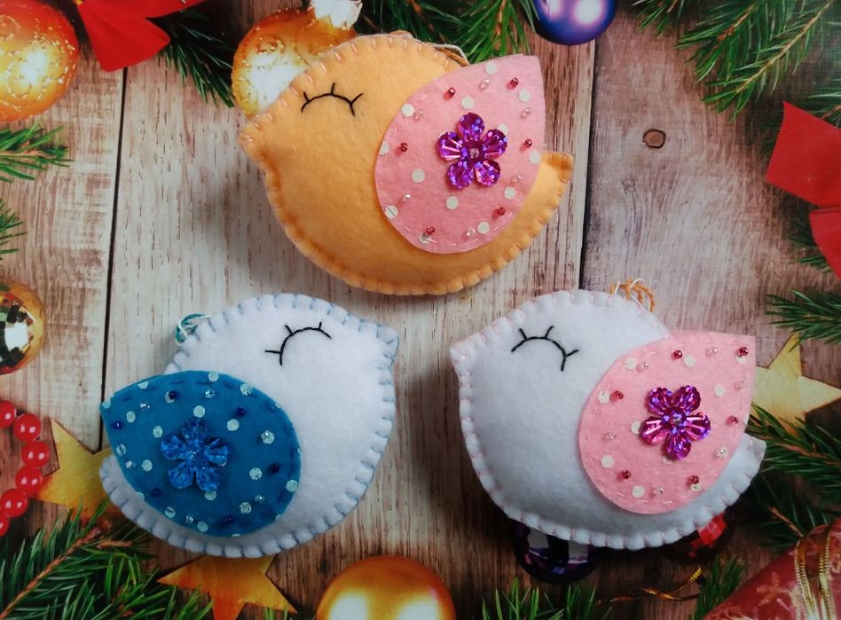 Игрушки из фетра