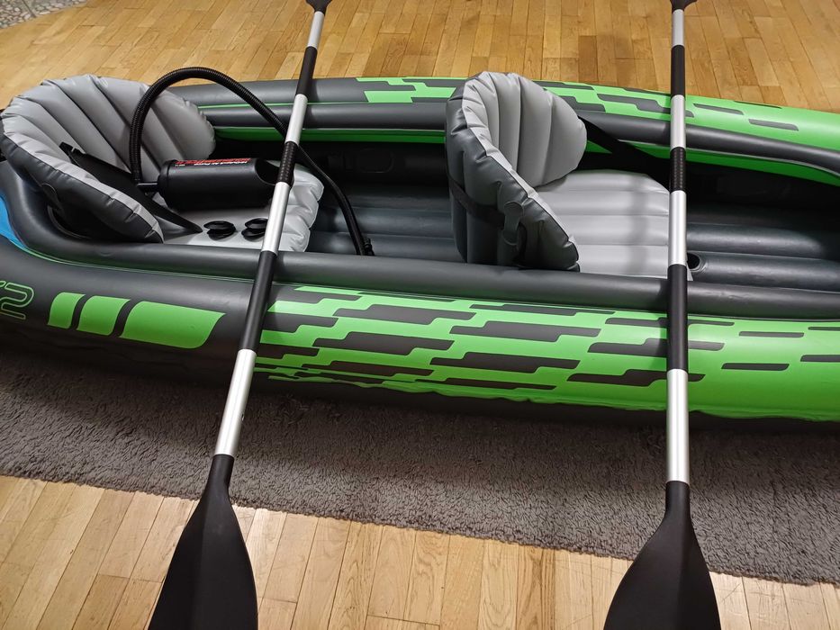 Kajak Dmuchany dwuosobowy Intex Challenger K2