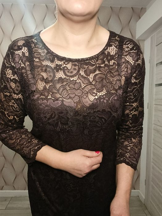 Koronkowa sukienka 44 46 48