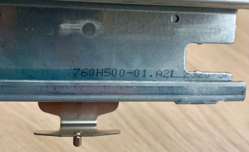 BLUM MOVENTO z Blumotion 500mm/40kg