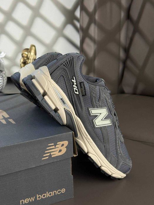 Waterproof кросівки New Balance 740 Thinsulate (41-50) — Чоловічі водостійкі Нью Баланс, сірі, утеплені, термо