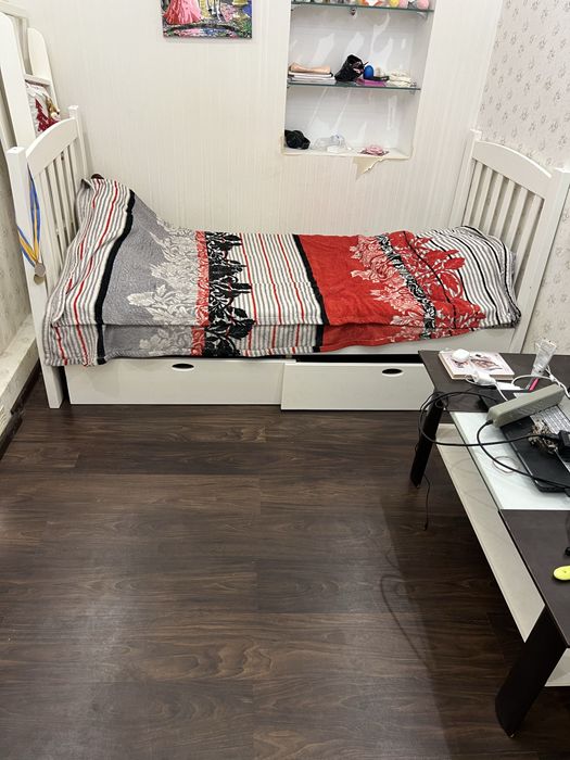 Дитяче ліжко з матрасом 200\90