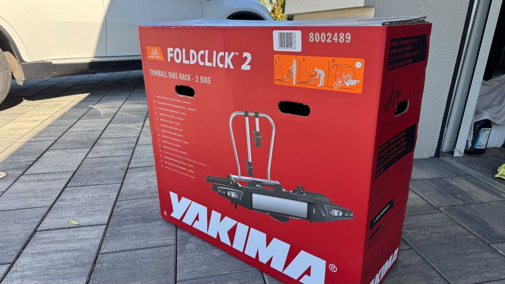 Bagażnik rowerowy na hak Yakima FoldClick 2