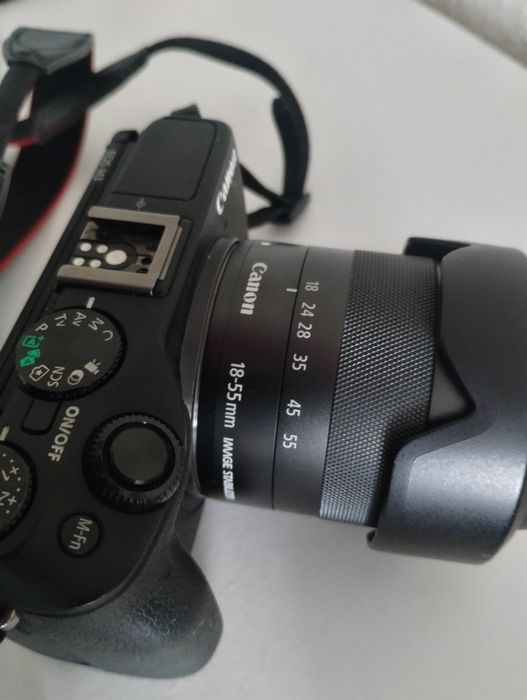 Canon eos M3 + obiektyw 15-55mm