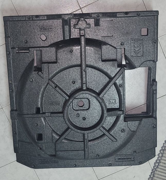 Suporte de esferovite para mala Peugeot (roda sobressalente / ferramen