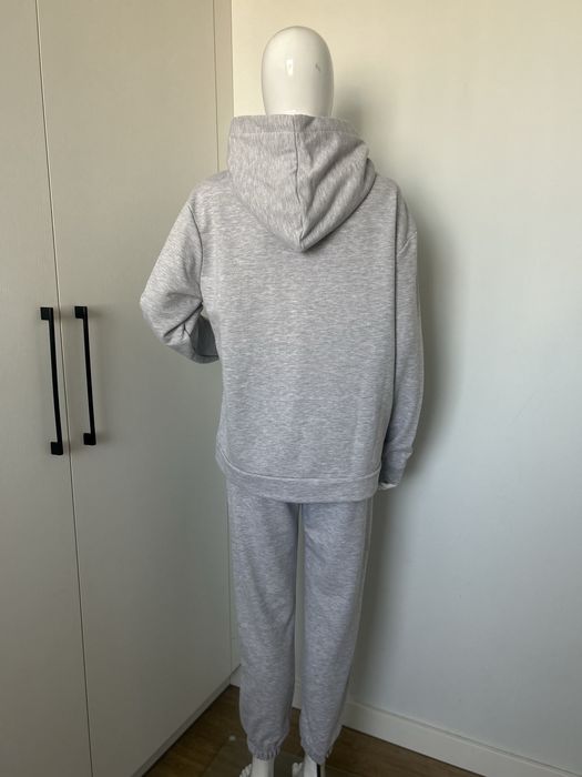Komplet dresowy szary dresy damskie komplet dresowy Bocca