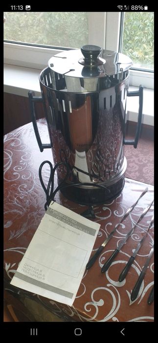 Продам электрошашлычницу.