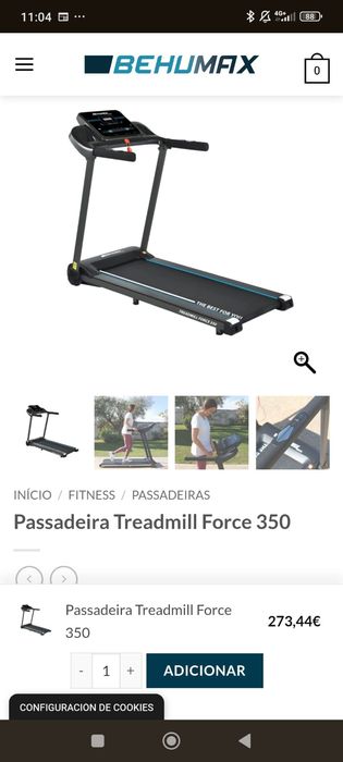 Passadeira de corrida