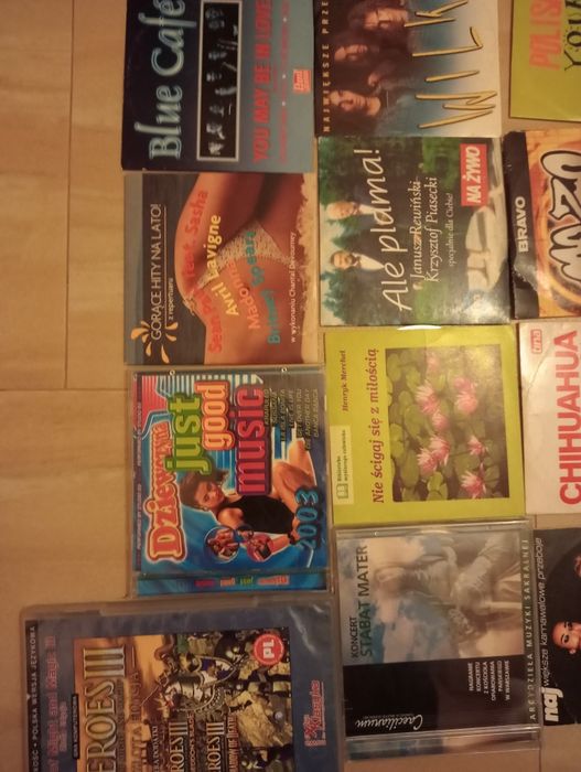 Płyty CD nowe i mało odtwarzane