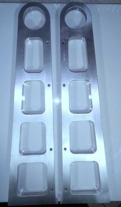 Formatki AL do budowy bramy frezarki CNC