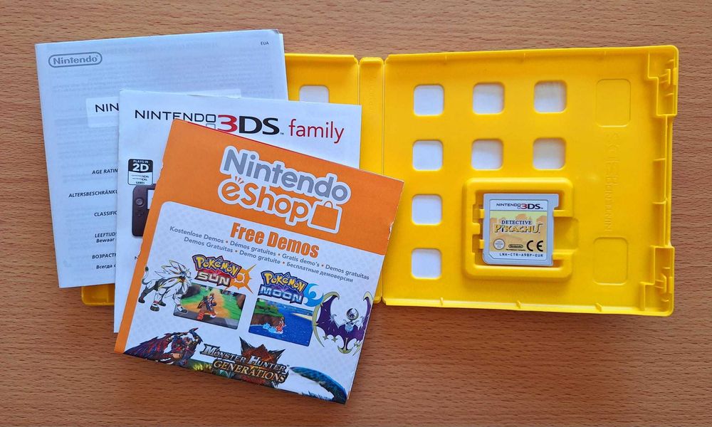 Animal Crossing Wild World & Detective Pikachu (Nintendo DS & 3DS)