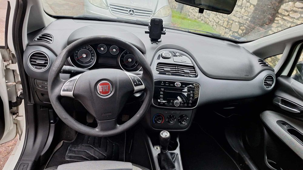 Fiat Punto Evo 1.3 Diesel | 2010 | 149 000 km | Biały / czarny dach