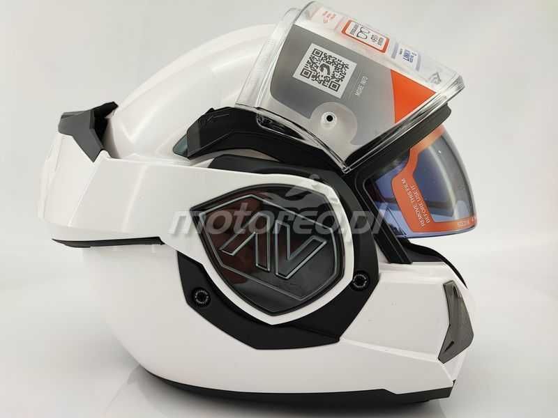 WYPRZEDAŻ Kask Szczękowy Blenda LS2 FF906 ADVANT Biały Połysk