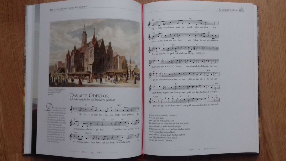 UNIKAT Album i kasety magnetofonowe Die Schonsten Deutschen Volksliede