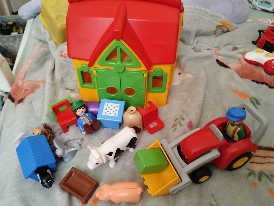 Playmobil 6962 przenośna farma, gospodarstwo