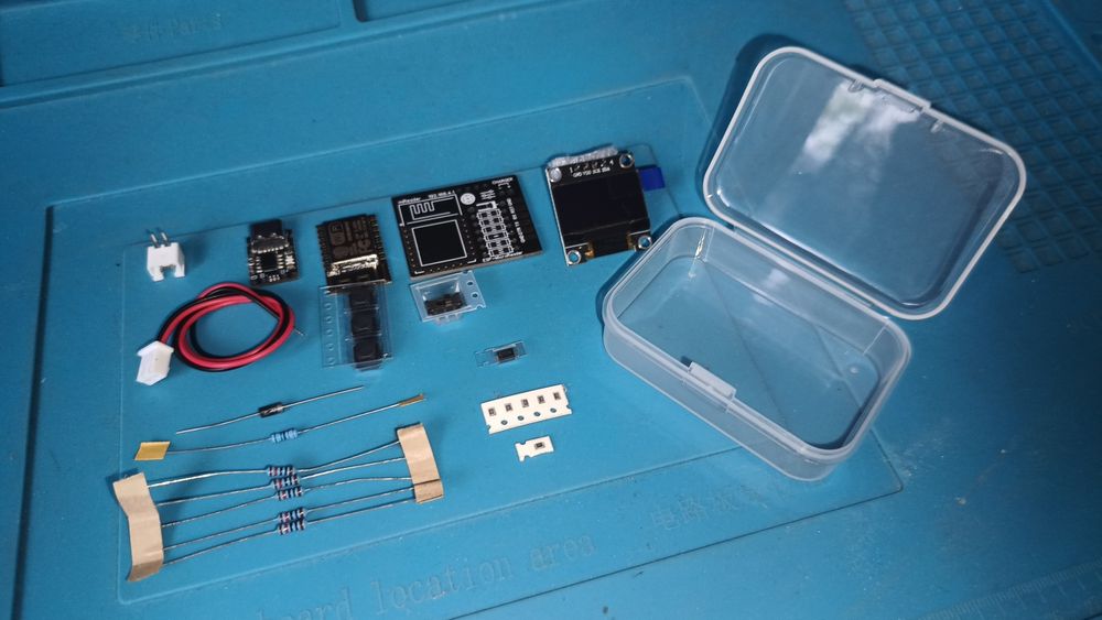 Micro Reader V1.2 DIY kit набір для пайки, читалка тексту Arduino/ESP