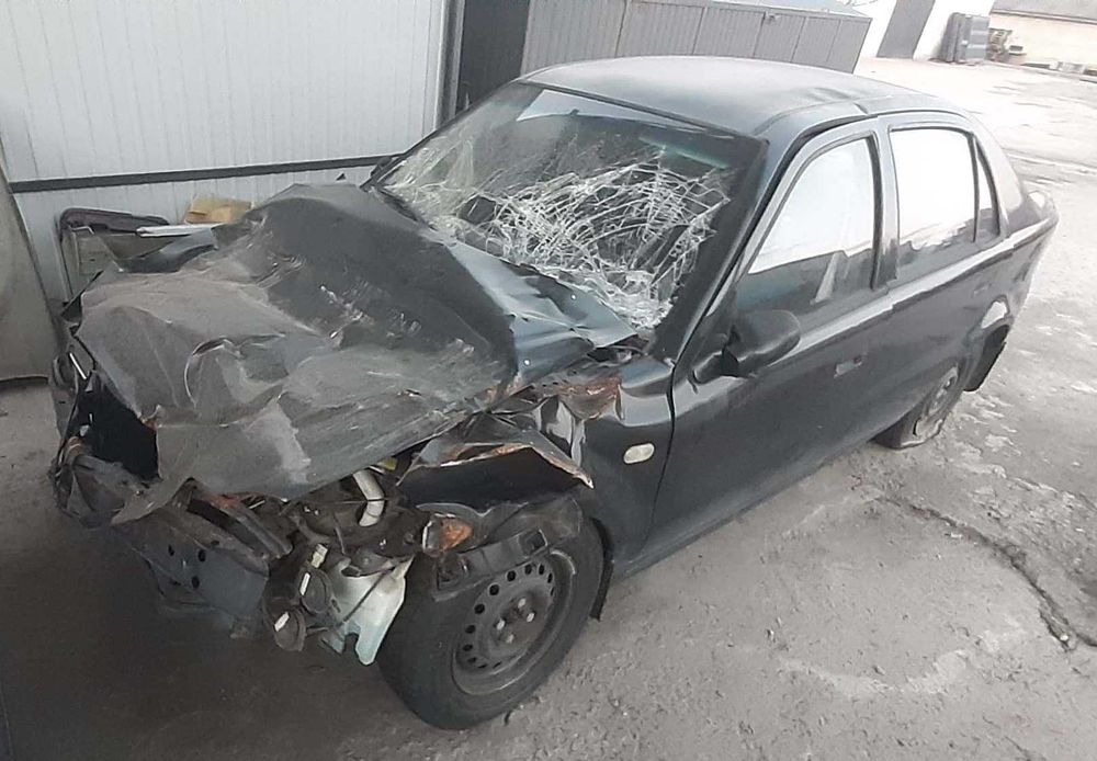 Автомобіль Geely CK  2012 року після ДТП.