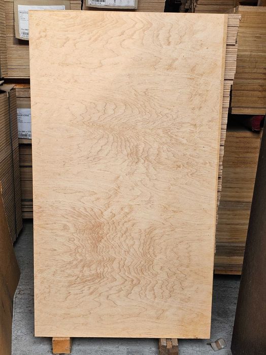 Sklejka brzozowa surowa 20mm 58x127cm na blat stół warsztatowy półkę.