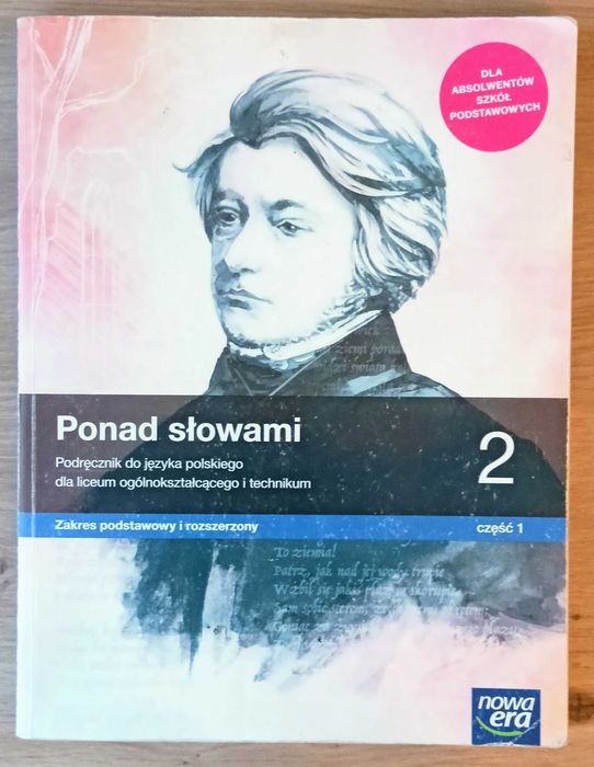 Podręcznik, książka: Ponad słowami 2. Część 1