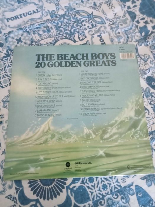 LP,The Beach boys 20 Golden Greats