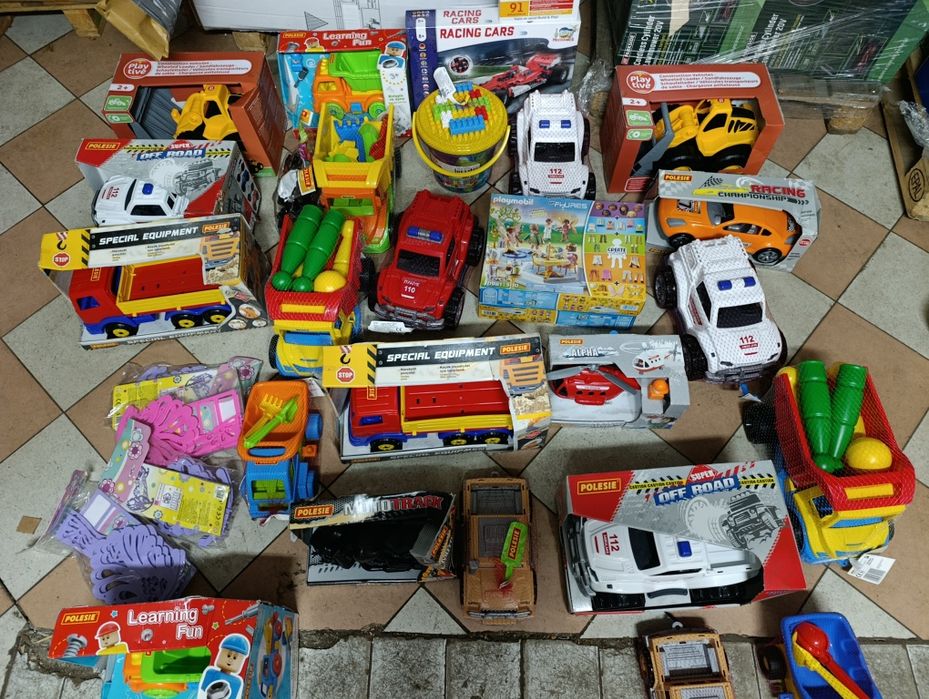 Zabawki nowe duża ilosc paleta