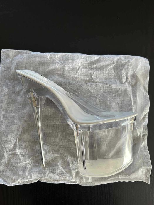 Szpilki transparentne przezroczyste roz. 41