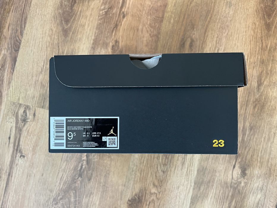 Nike air jordan 1 mid Mystics navy mint foam