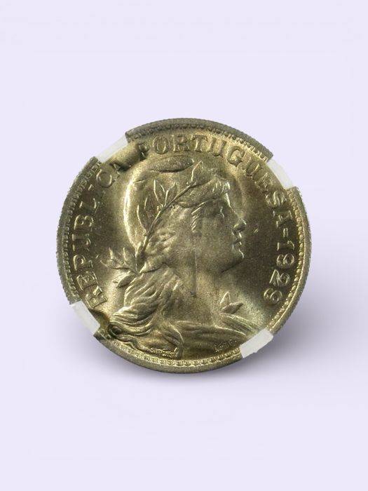 1929 - 50 Centavos GENI MS64