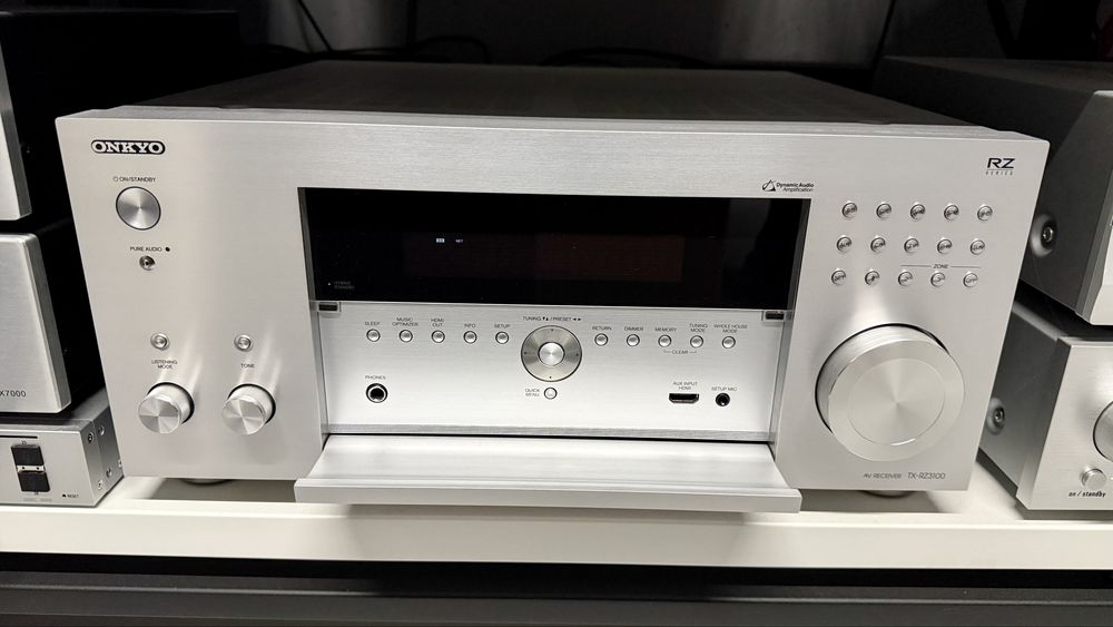 Onkyo TX-RZ3100 sieciowy amplituner kina domowego 11.2 srebrny silver