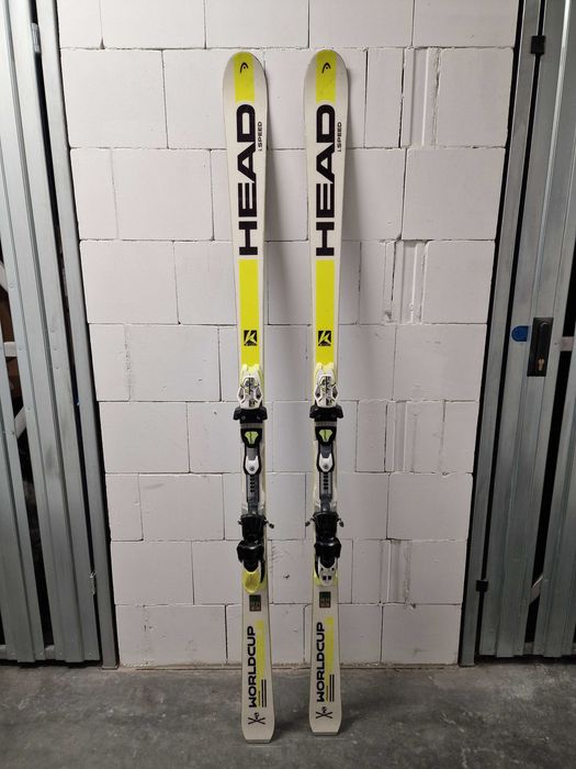 Narty Head Worldcup Rebels i.Speed 180cm R 18m świeżo po serwisie