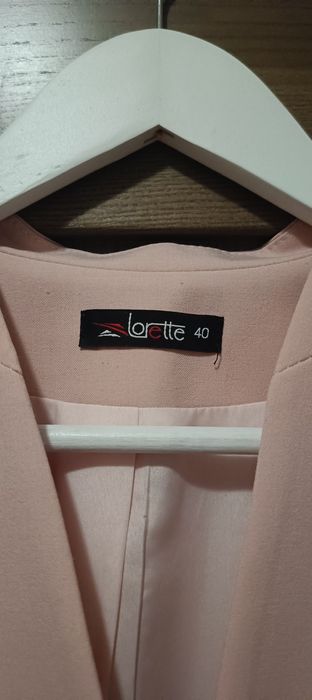 Żakiet elegancki różowy