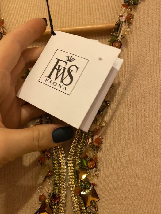 Кашемировая кофта кардиган с вышивкой бисер