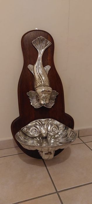 Peça decorativa em estanho