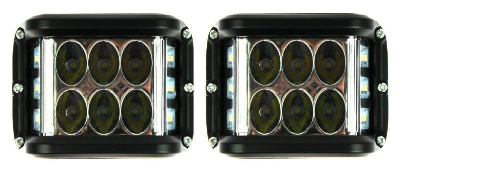 Lampa robocza 2szt 2x 12LED 36W Doświetlanie zakrętów