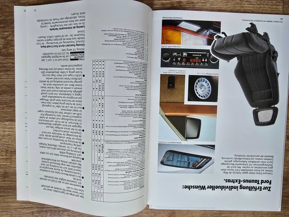 Prospekt Ford Taunus