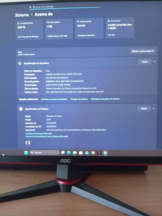 PC desktop gaming