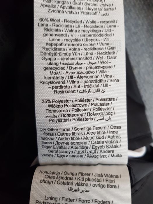 Sobretudo Lã, Selected Homme, Novo, Tam. S,