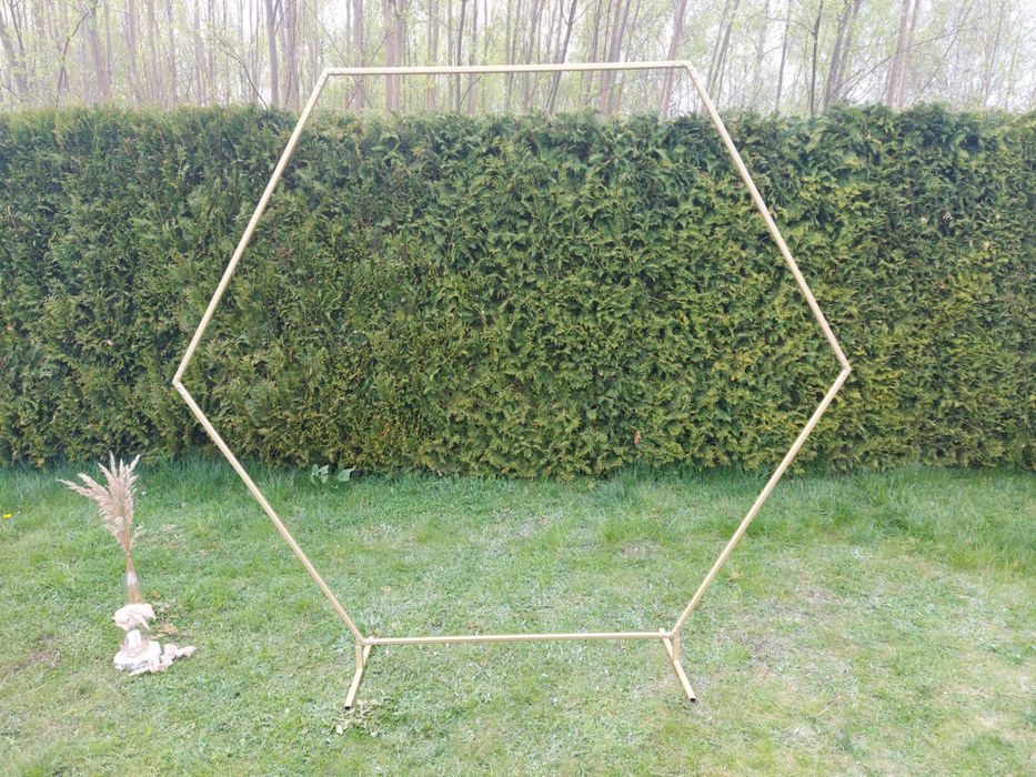 Heksagon stelaż sześciokąt