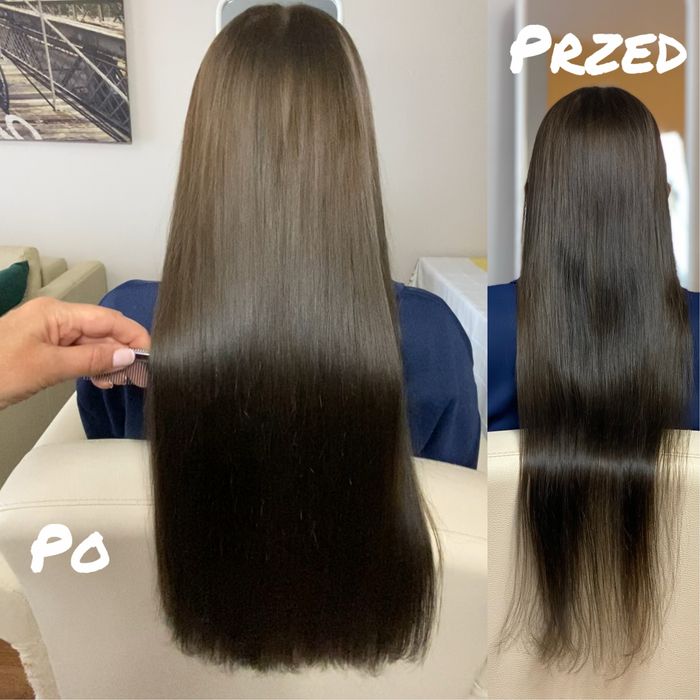 Przedłużanie Włosów Premium/Keratyna/Nanokeratyna/Naturalny efekt