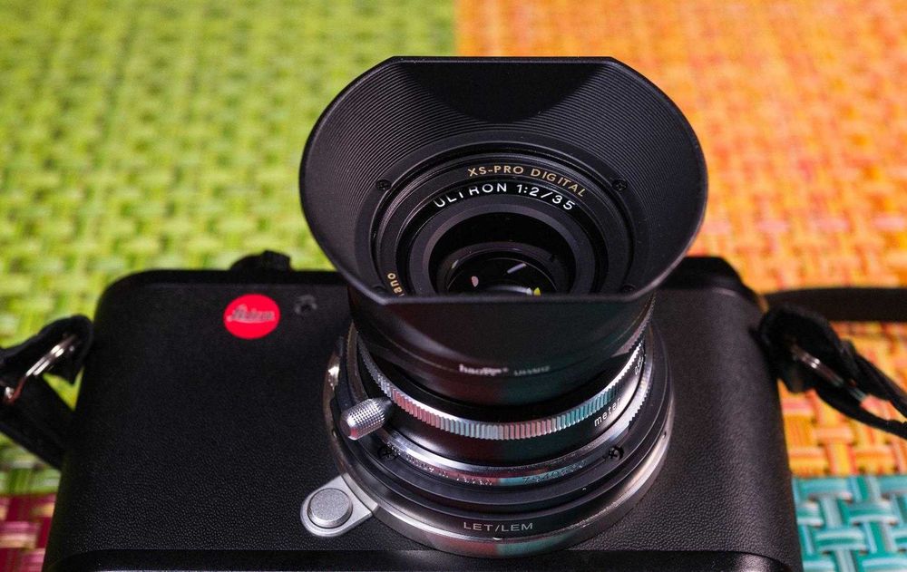 Квадратная бленда Haoge LH-VM12 для объектива Voigtlander 35 mm