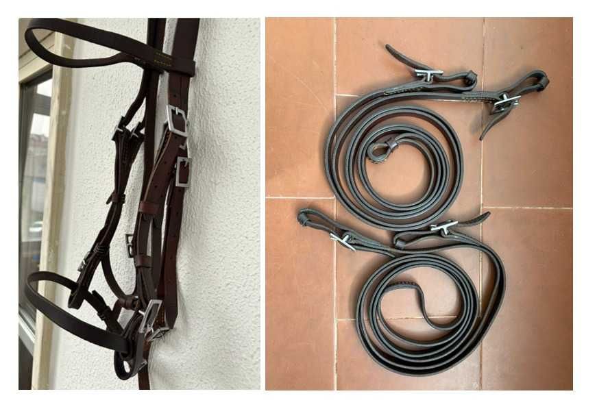 Conjunto de sela à portuguesa Casa Farto - Usado