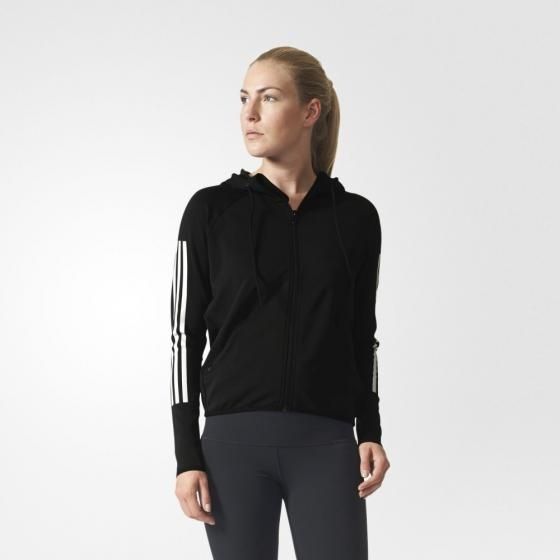 Толстовка Adidas GYM FZ Woman HOODY, кофта спортивна, олімпійка, худі