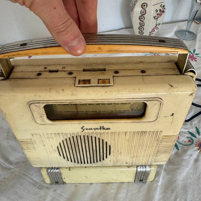 Stare Radio ZRK Szarotka PRL