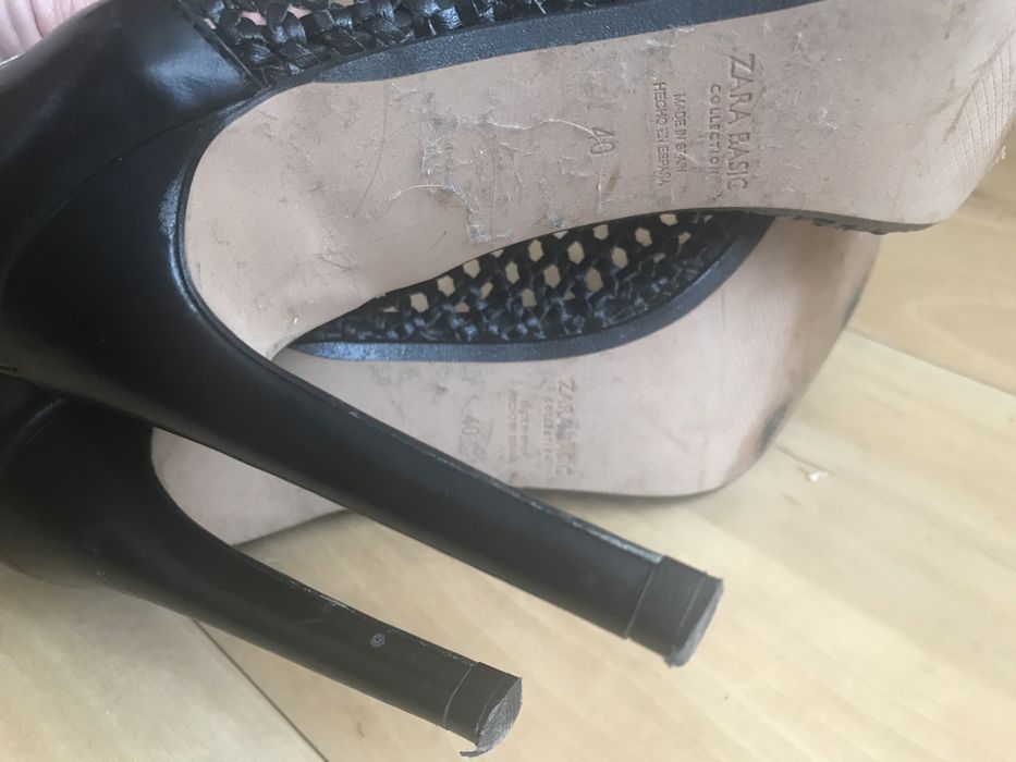 Czółenka damskie rozm. 40  ZARA BASIC
