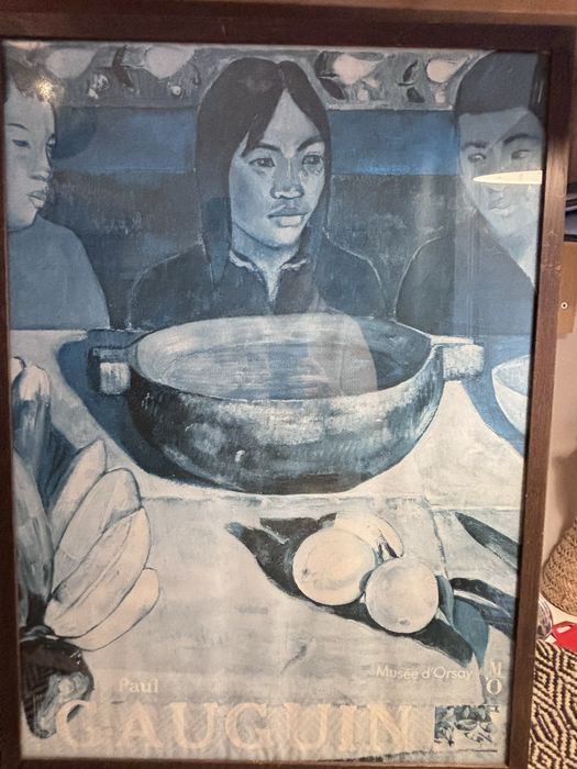 Poster Paul Gauguin com moldura