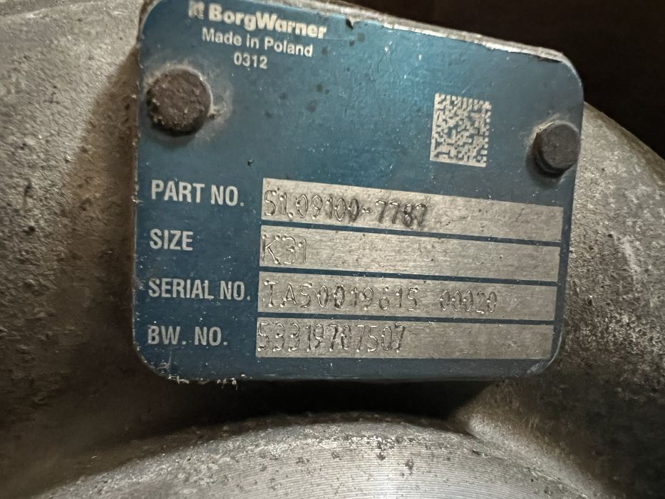 Турбіна BorgWarner 5.9319707507